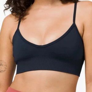 Lululemon Ebb to Street Bra in True Navy
